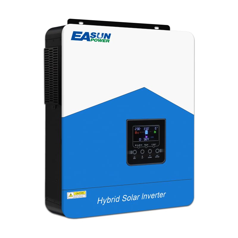 6200W Hybrid Wechselrichter, All-in-One Solar Wechselrichter mit PV 60-500VDC Off Grid reinem...