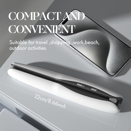 Modesty QL0001 2-In-1 Cordless Hair Straightener And Curler, Mini Portable Flat Iron thumb #4