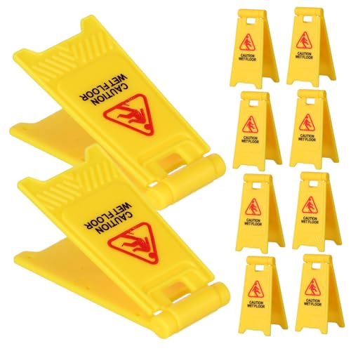 OKUMEYR 15Pcs Educational Traffic Signs and Road Blocks Set Miniature Road Markers for Driving Simulation and Interactive Learning Playset