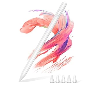 Kissleaf Stylus Pen for Touch Screen Android Tablet Compatible Samsung Lenovo Honor Huawei Xiaomi Redmi Hp Tab Pad,Universal Magnetic Capacitive Digital Smart Pencil for Drawing Writing