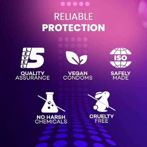 Image of Manforce Epic Naughty Dotty Premium Condoms | 10 Sheets | Extra Dotted with 1800 Square Dots | Latex, Lubricated, Vegan, Cruelty-Free