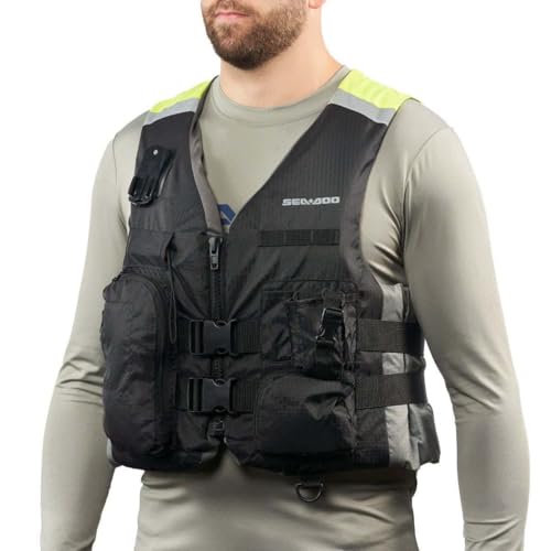 Sea-Doo Unisex Explorer Life Jacket (Black) 285964