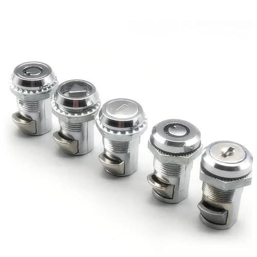 Distribution Box Cabinet Door Switch Telescopic Rotary Latch Triangular Cylindrical Lock MA097 1Pcs(D)