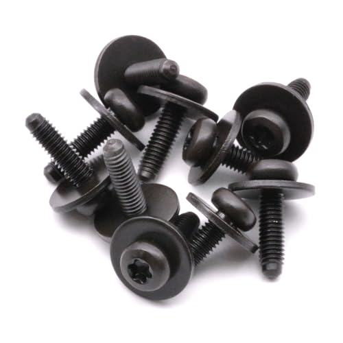 HAOTOM 10X Scheinwerfermontage Schraube Scheinwerfer Einbau Schraube Für Audi A4 S4 Avant A5 S5 A6 S6 Allroad A7 A8 Q5 Q7 Für VW Für Seat Für Skoda N90683302 M6x20