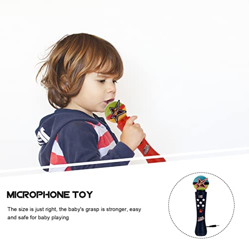 Kinderen Zingen Speelgoed Zingen Microfoon: Kind Navy Draadloze Shining Microfoon Draagbare Handheld Microfoon Speaker… - Image 5