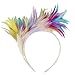 Produktbild carol -1 1920s Stirnband Feder Flapper Stirnband 20er Stil Haarband Gatsby Accessoires Retro Stirnband Haarreif Feder Fascinator Damen Gatsby Cocktail Party Fascinator Fasching Kostüm Accessoires