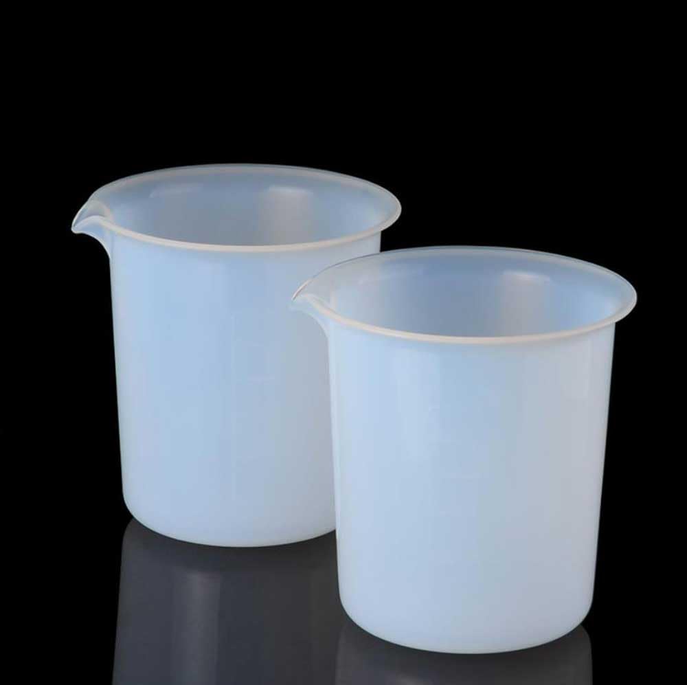 Becher PFA - Misurino perfluoroalcossi da 50/100/200/500 ml for uso industriale e di laboratorio - Acido(200mL 85mmx87mm)