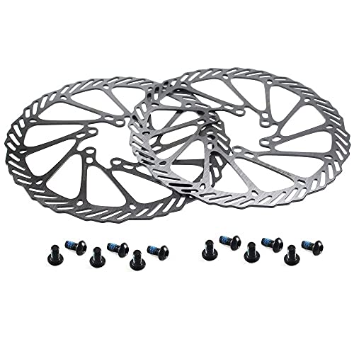 PLATTBK Bike Disc Brake Rotors 160/180/203mm 2Pcs/set G3 Stainless Steel Bicycle Disc with Bolts for Road Bike Mountain Bike, MTB, BMX - Image 3