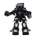 Alomejor Jouet Robot de télécommandé, Mode Double Joueur avec Détection Infrarouge et Effets Sonores LED, avec Gyroscope de Haute Précision et Charge Rapide USB, pour Enfants âgés de 6