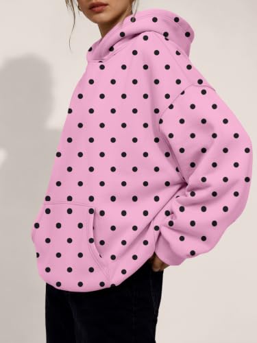 Image of Trendy Queen Women Oversized Hoodies Fall Outfits | Gentle Skin Feel, Aesthetic Drop Shoulder, Large Kangaroo Pocket, Seamless Daily Outfit Match