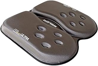 G Seat Ultra Orthopedic Gel and Foam Cushion (Gray) – for Coccyx, Back, Tailbone, Prostate, Postnatal, and Sciatica Pain/Discomfort – Office, Car, Chair, Travel