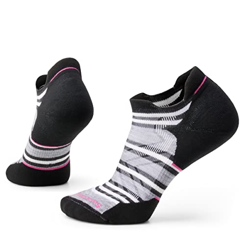 Smartwool Women's Run Targeted Cushion Stripe Low Ankle Socks