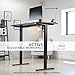 VIVO Electric 71 x 30 inch Stand Up Desk, Height Adjustable, Black Top Black Frame, DESK-KIT-0B7B