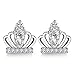 Produktbild E334 Crown Elegant Charms Women Design Earrings Unique Female Lady Wedding Engagement Earring Jewelry Best Gifts Freeday-uk