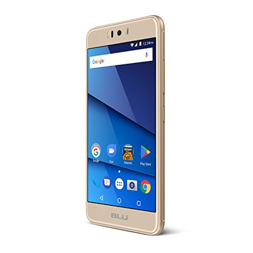 BLU R2-4G LTE Unlocked Smartphone - 32GB + 3GB RAM -Gold