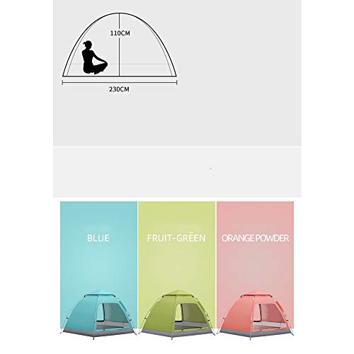 Carpa de Camping Automática para 1 Persona Negra miniatura 5