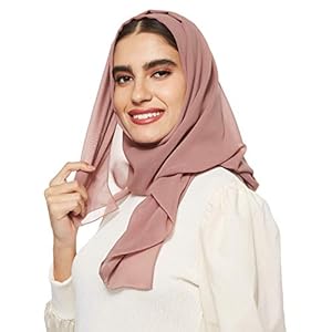 SHADOW Dujalil Chiffon Shailah Hijab Muslim Islami...