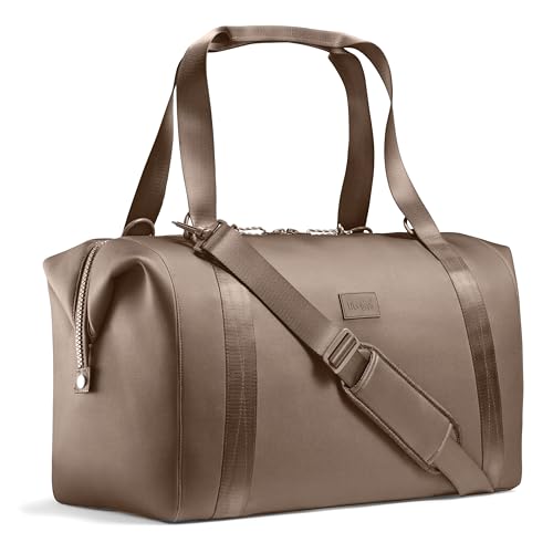 Image of Fit & Fresh Premium Neoprene Weekender Bag With Trolley Sleeve - Large Overnight, Carry-on, Duffel, Gym, and Hospital Bag for Labor & Delivery