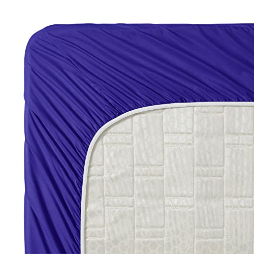Image of Clara Clark Premier 1800 Deep Pocket Fitted Sheet, Fits up to 16 inch depth - Double Brushed Microfiber.