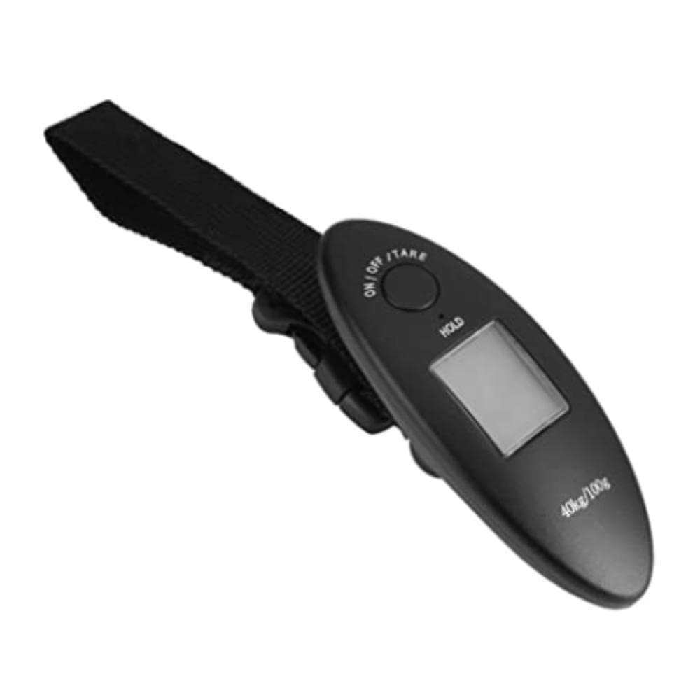 Portable Handheld Electronic Scale - Measure Up to 40kg with Accuracy of 100g - for Traveling Cooking Fishing - Digital Luggage Kitchen & Weight Scale Weighing