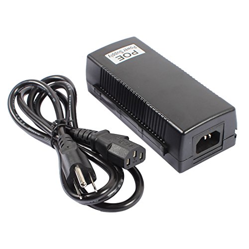 Aexit 48V 1A Adaptador de Red Inyector POE Enchufe US 2 Puertos Alimentador Switch Splitter Powerline miniatura 1