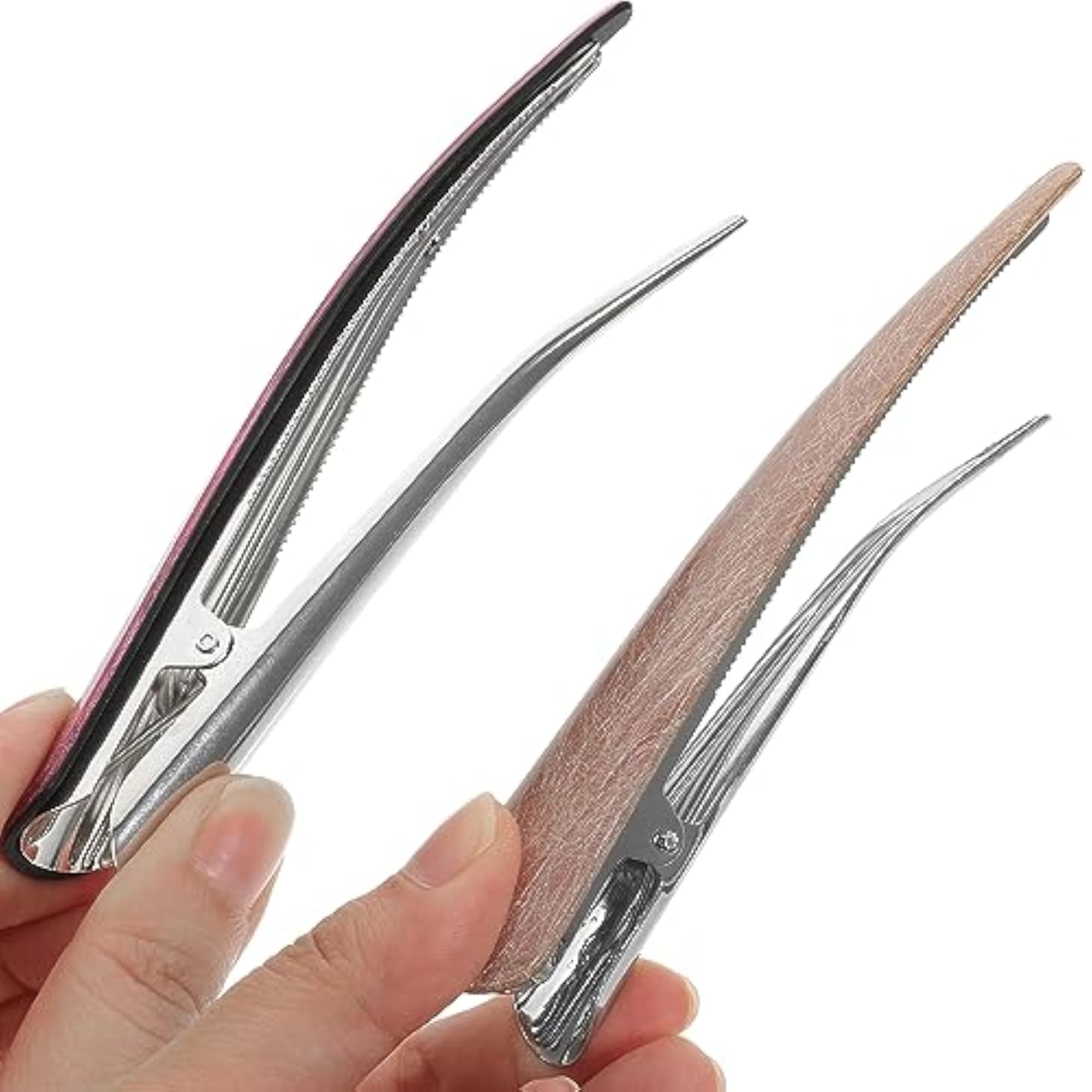 6pcs Mixed Colour Duckbill Hair Clips Set, Styling Accessories