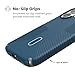 Speck PRESIDIO2 Grip for iPhone 17 Case, ClickLock Interlock, Slim Protective Case, DEEP SEA/Silver Metallic/Spell Blue