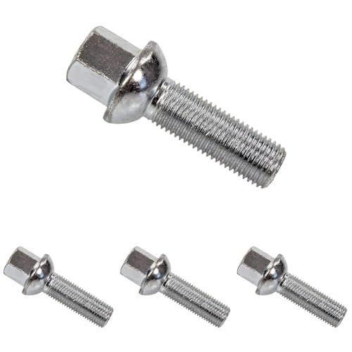 febi bilstein 46632 Radschraube für Stahl- und Leichtmetallfelge (Packung mit 4)