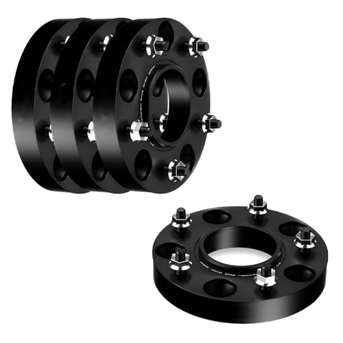 Entretoise de roue anti vibration en aluminium 5x108 elargisseur de voie securite 30mm