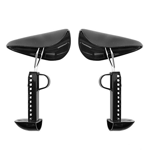 Wajj 2 Pairs Plastic Shoe Tree Stretcher Shaper For Men Adjustable Length Shoes Holder Shaper Support(Black Men) #TOP4