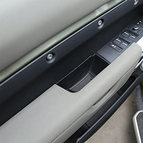 FINMOKAL Para Land Rover Defender 110 Abs Caixa De Armazenamento Da Porta Dianteira Do Carro 2 Peças