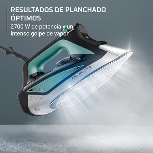 Rowenta Everlast Anticalc, Plancha de vapor, potente distribución de vapor, colector de cal, punta de alta precisión, segura y sencilla, alta potencia, DW7321F0 - imagen 3