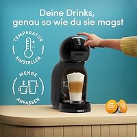 NESCAFÉ Dolce Gusto Mini Me 2 Kapselmaschine von KRUPS, automatische Kaffeezubereitung, 15 Bar Druck, Temperaturkontrolle, 0.8 L Wassertank, Energiesparmodus 1 Minute, Heiss & Kalt, Piano Black – Ansicht 4