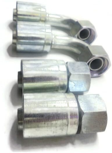 3/4" BSP Female Strt & Elbow End Fitting W. O Ring, Pack Of 4Pcs. by Aries