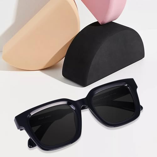Image of Peter Jones Unisex Large Square UV /UB Protected Sunglasses (3803)