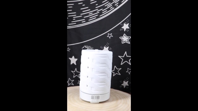 Difusor aromático eléctrico Ebros de porcelana con LED miniatura 7