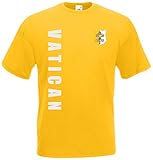 AkyTex Herren/Unisex T-Shirt | Motiv: Vatikan Wunschdruck personalisiert