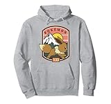 Pokémon 133 Eevee Outdoor Adventure Forest Park Badge Pullover Hoodie