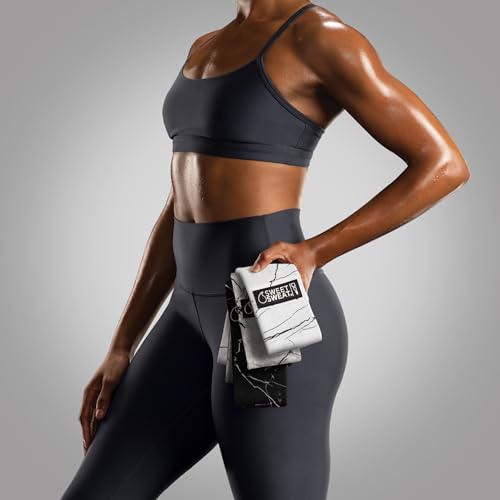 Image of Sweet Sweat Hip Bands with 3 Levels of Resistance | Non-Slip Fabric Booty Bands for Squats & Lunges | Includes Free Mesh Carrying Bag