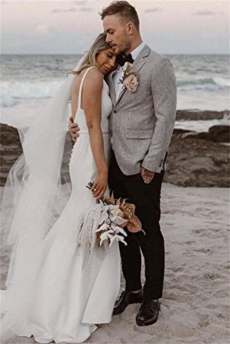 Men's Casual Blazer Linen Sport Coats Regular Fit Two Button Suit Jacket Lightweight Sports Jacket for Summer3