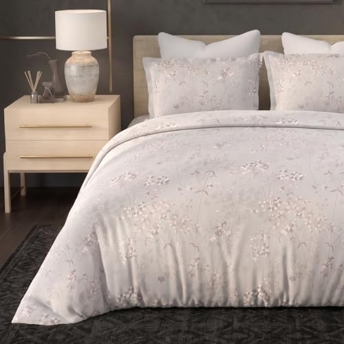 Image of Bombay Dyeing King Size Bedsheet Set | 100% Cotton | 300 TC Premium Long Staple Cotton | Super Soft, Breathable & Fade Resistant | 1 Bedsheet + 2 Pillow Covers