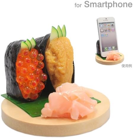 Delicious Food Stand for Smartphone (Uni/Ikura)