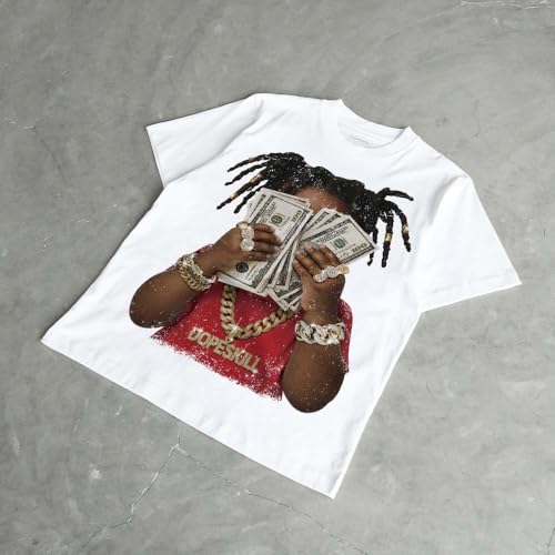 Image of DopeSkill Graphic Tee Streetwear Hip Hop Hypebeast Street Style Unisex T-Shirt Sneaker Colour Matching Shirts Swag Y2K Style