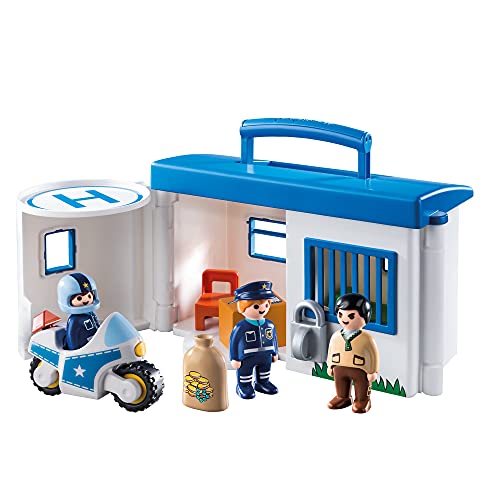 Playmobil 9382 - Meine Mitnehm-Polizeistation Spiel