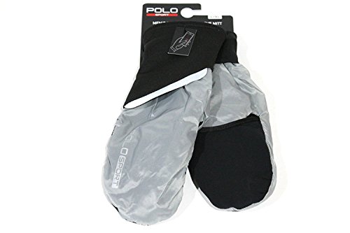 Ralph Lauren Mens Textured Gloves, Grey, S/M