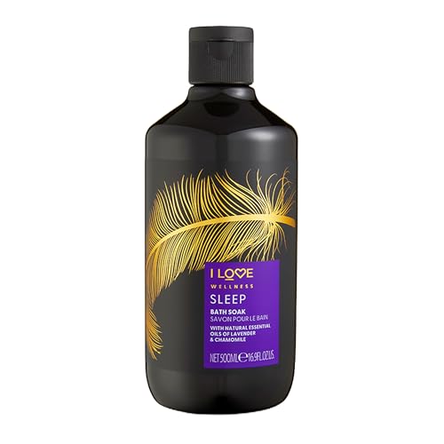 I LOVE Wellness Bath Salts for Sleep- Chamomile and Lavender Bath...