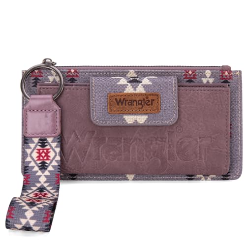 wrangler wristlet wallets for women western clutch purse rfid wallet womens