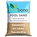 FERTIBONO Pool Sand – Arena de Sílice para Filtros de Piscina 0,4–0,8 mm – Alta Pureza 99% – Agua Cristalina Todo el Verano – Saco de 25 kg