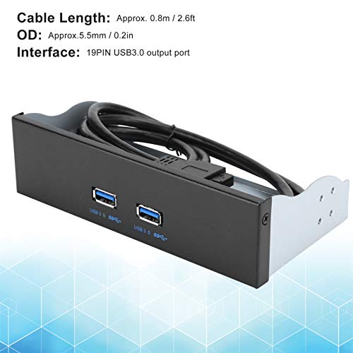 Lazmin112 Hub del Pannello Frontale, Dual Port