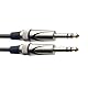 Stagg SAC3PS DL Deluxe symmetrisch Instrument-Kabel (Klinke auf Klinke, 3m)